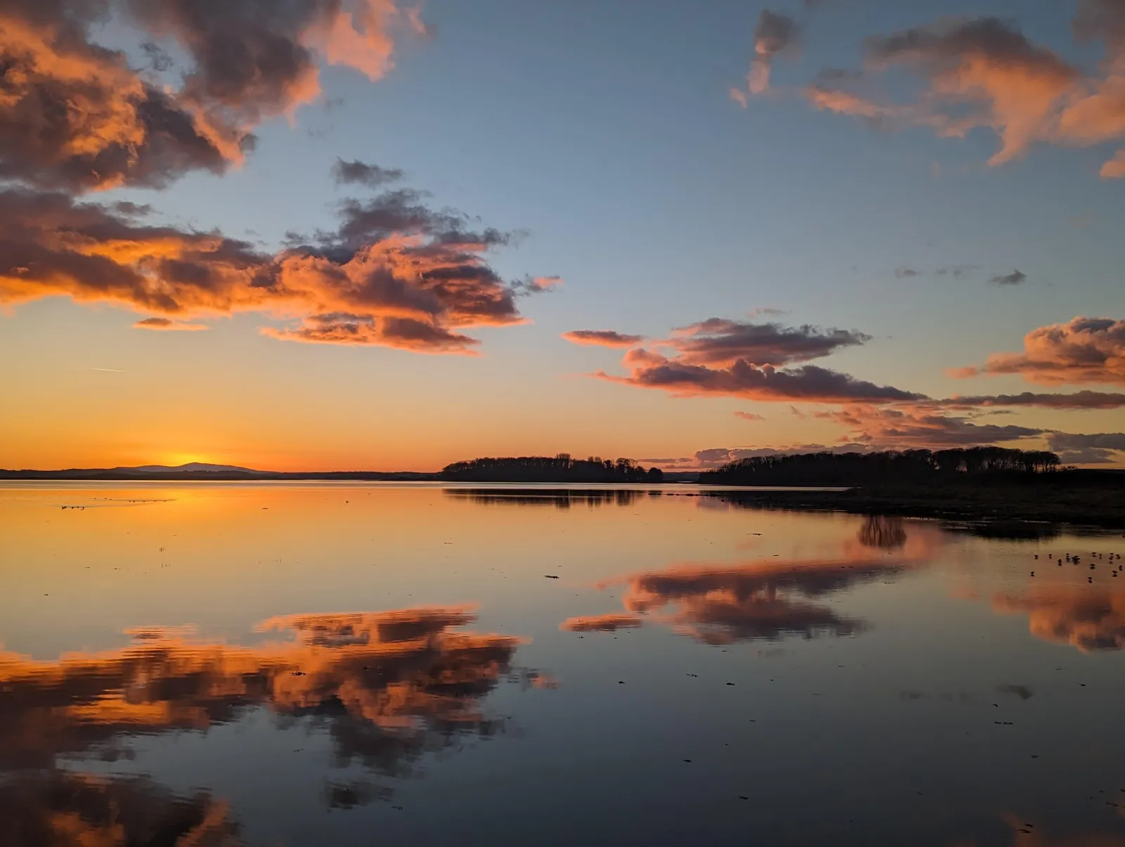 Outside sunset conference